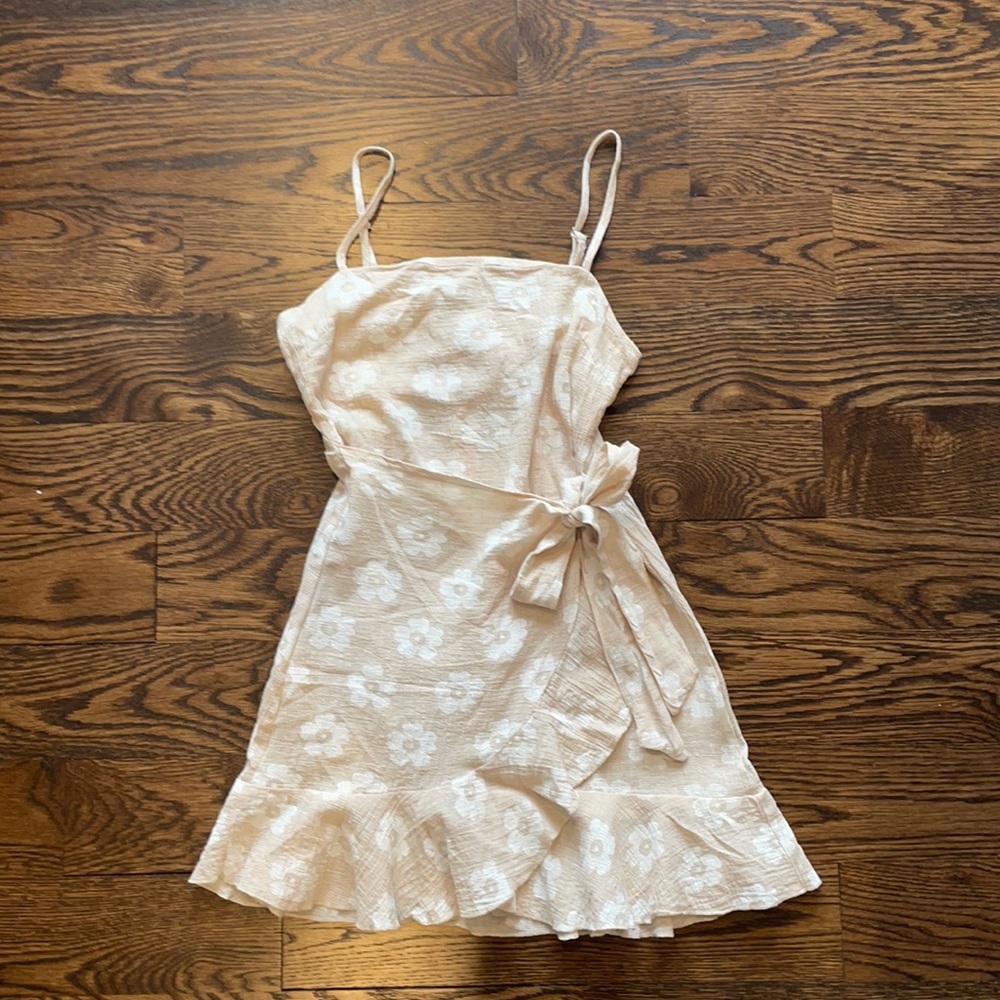 flower mini dress